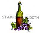 E-259-HK Wine & Grapes